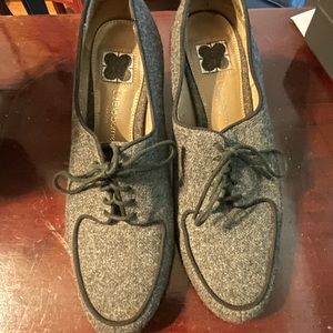 Gray with black piping Liz Claiborne shoes